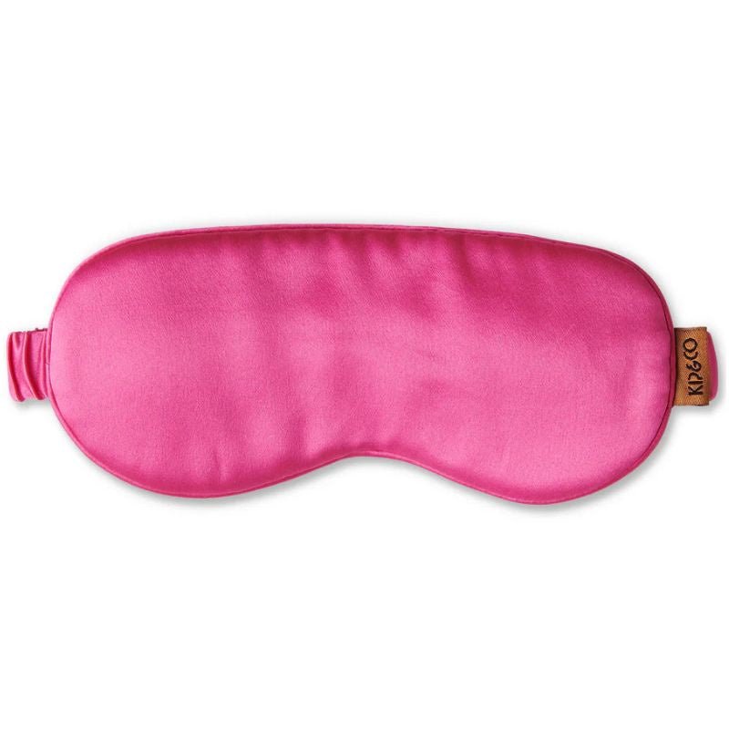 Kip & Co | Perfect Pink Block Out Silk Eye Mask - Cove. Beach Essentials