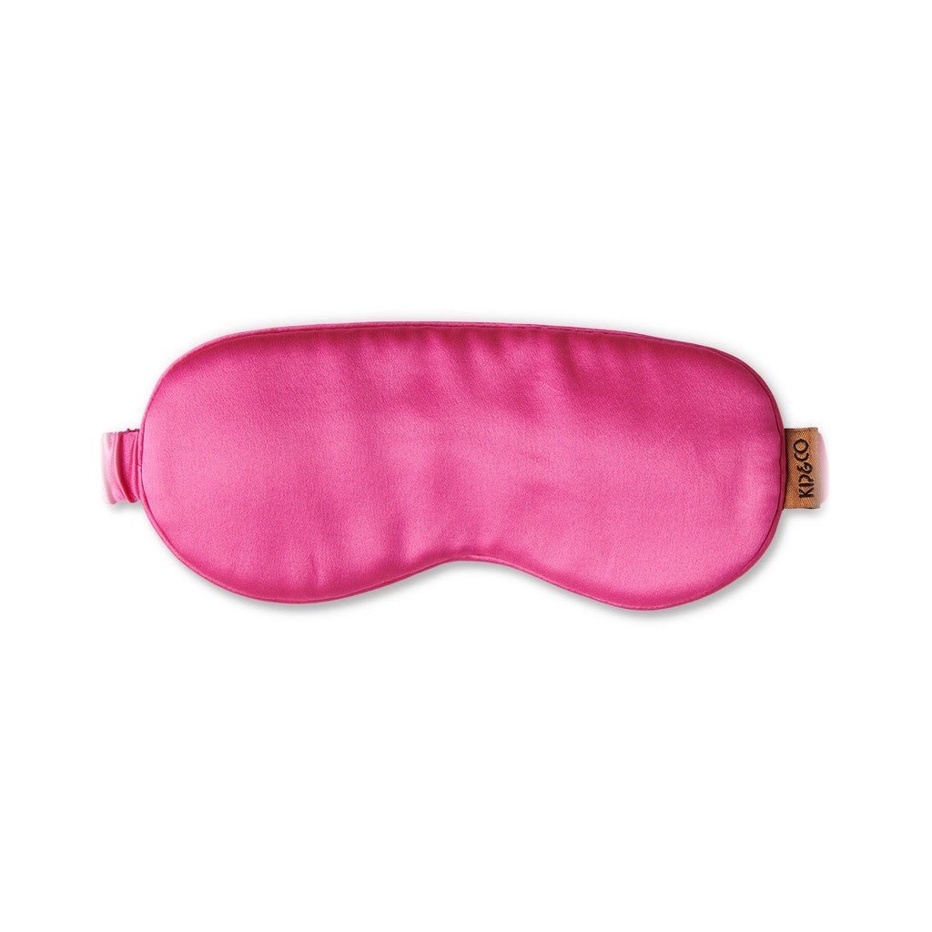 Kip & Co | Perfect Pink Silk Eye Mask - Cove. Beach Essentials