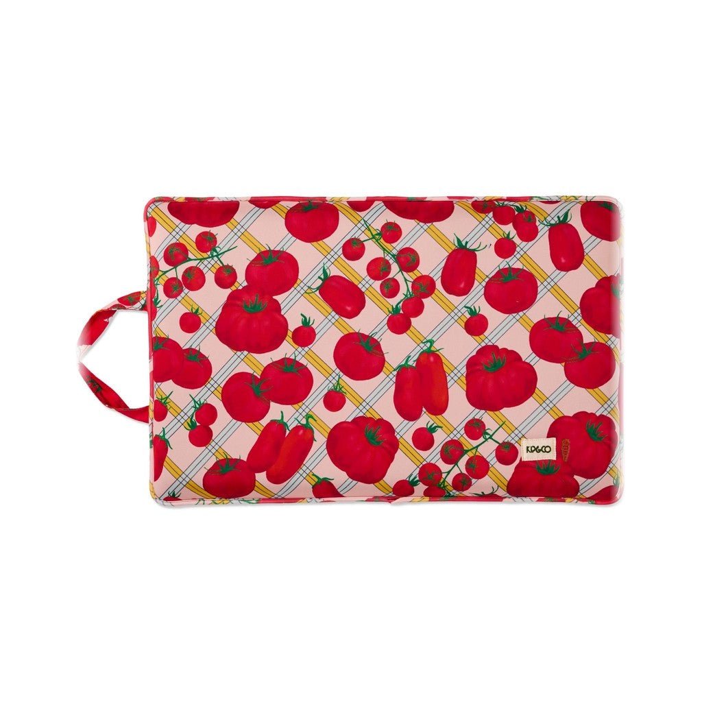 Kip & Co Pomodori Garden Kneeling Mat on white