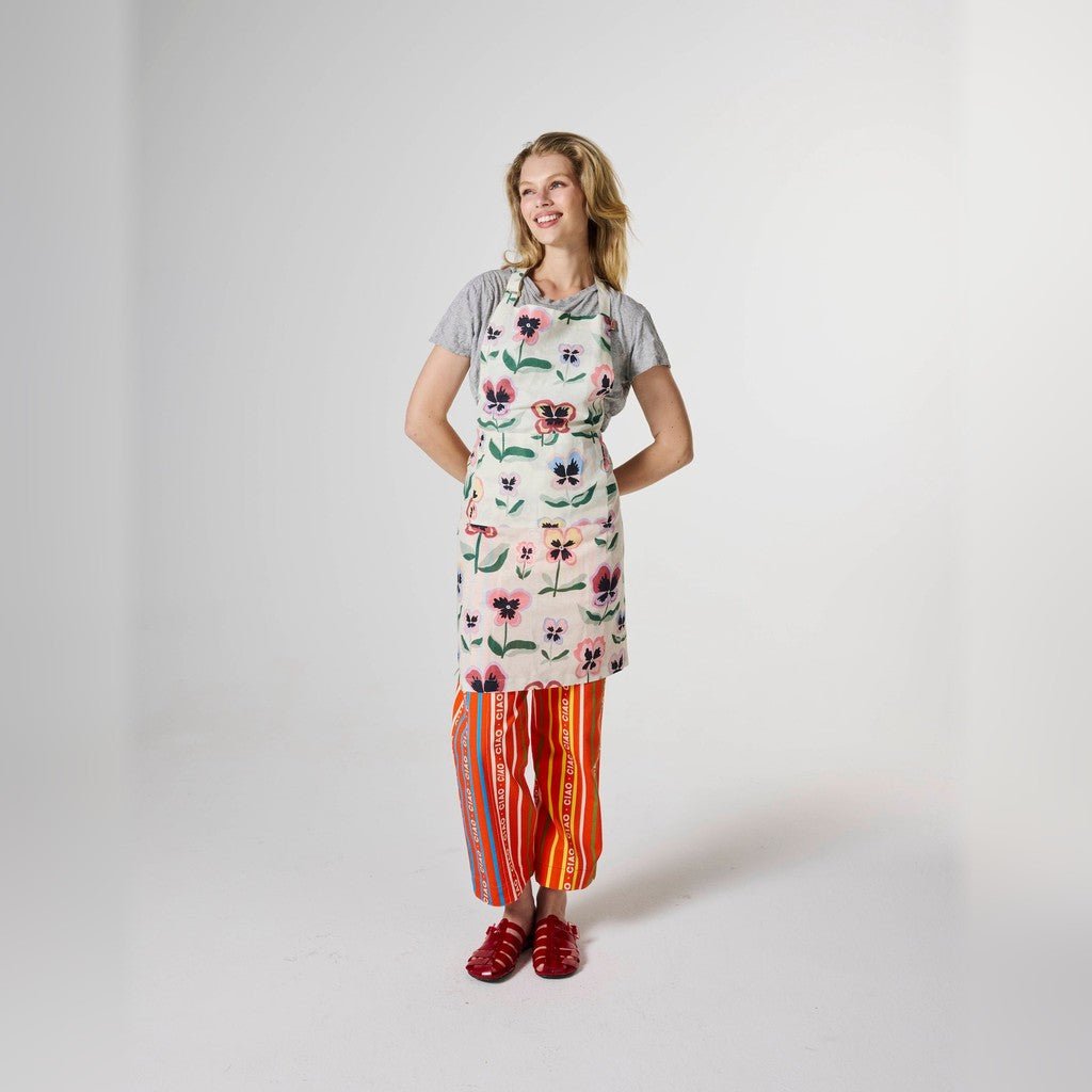 Kip & Co | Pretty Pansy Apron - Cove. Beach Essentials