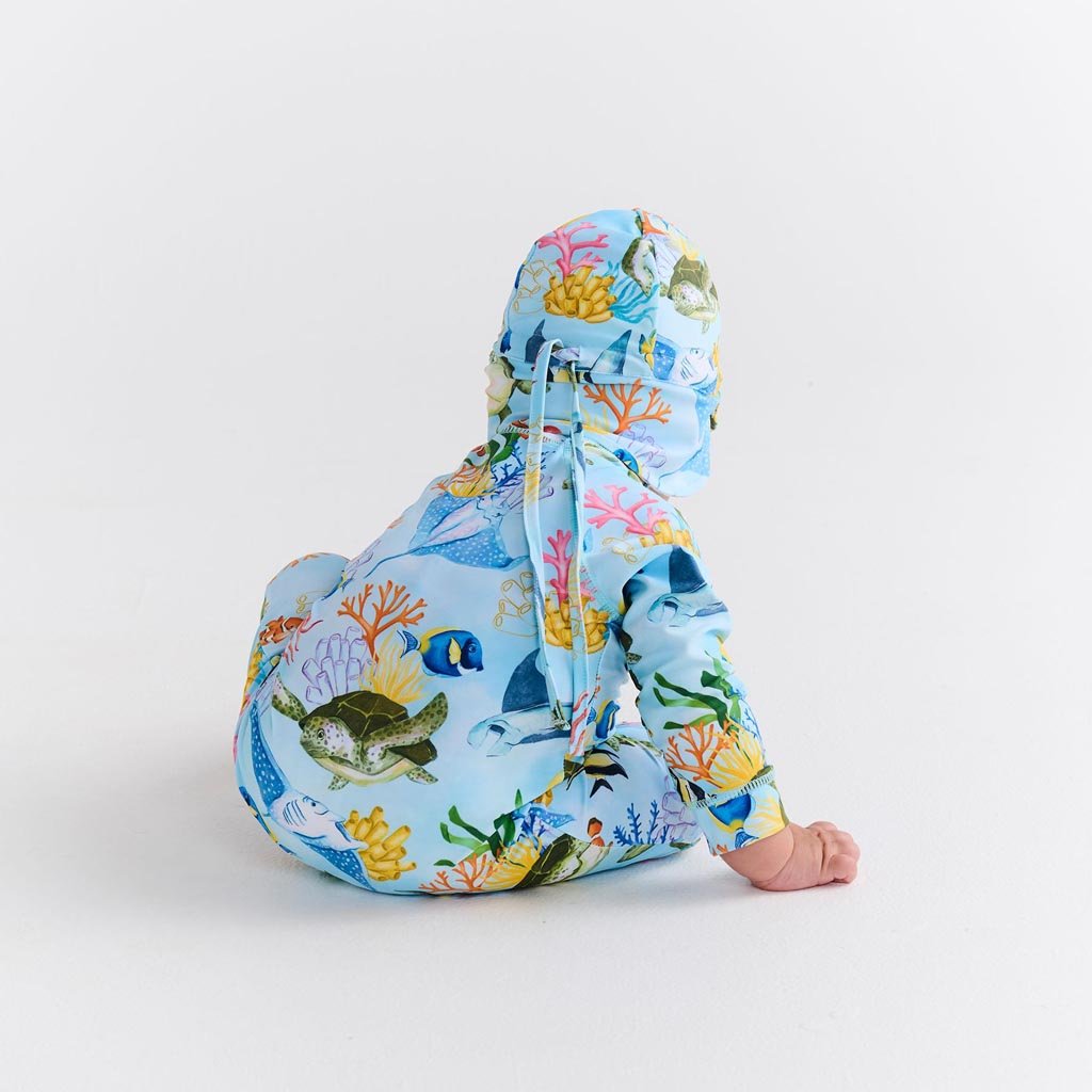 Kip & Co | Reef Life Baby Swim Hat - Cove. Beach Essentials