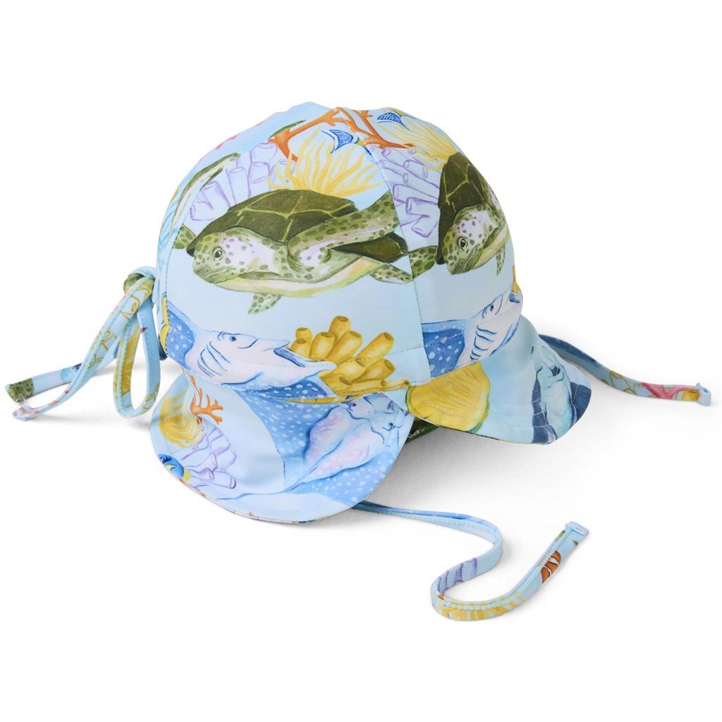 Kip & Co | Reef Life Baby Swim Hat - Cove. Beach Essentials