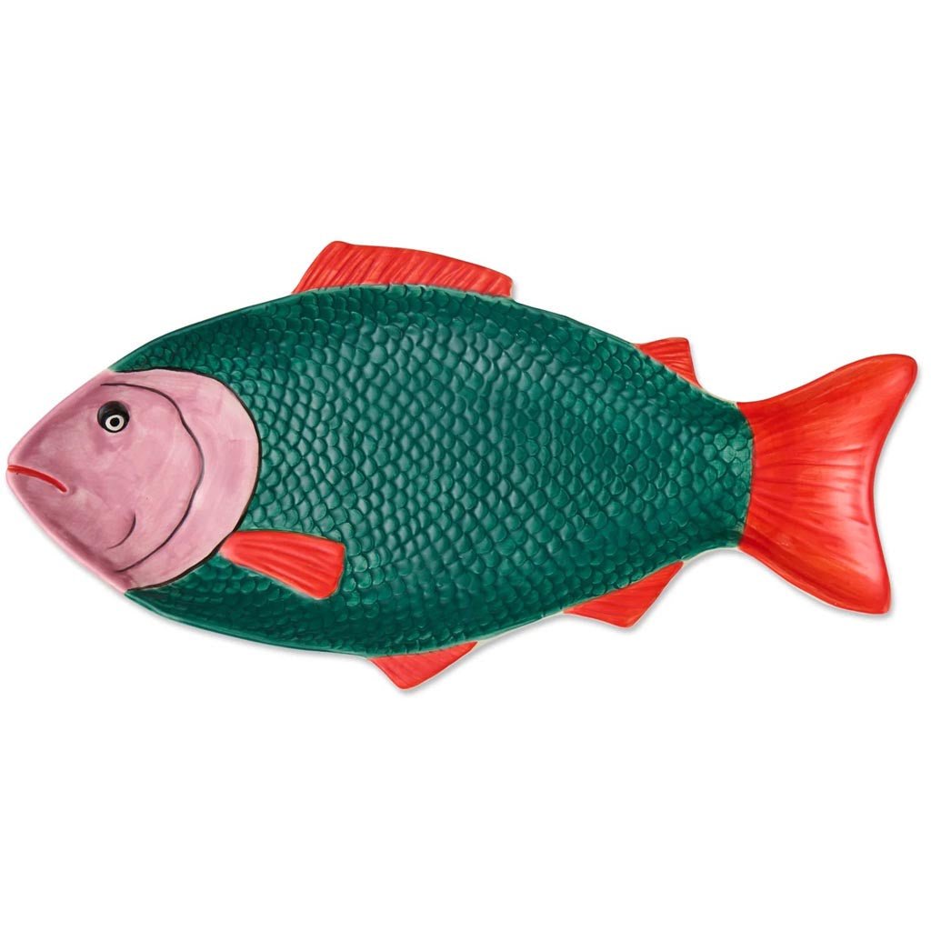 Kip & Co | Solomon Fish Serving Dish - Cove. Beach Essentials
