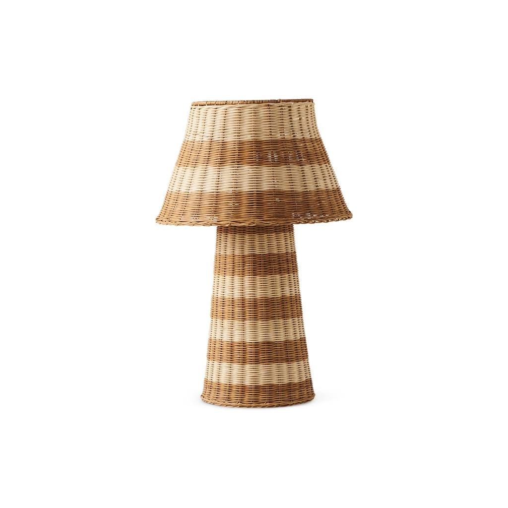 Kip &amp; Co | Sombrero Rattan Lamp - Cove. Beach Essentials