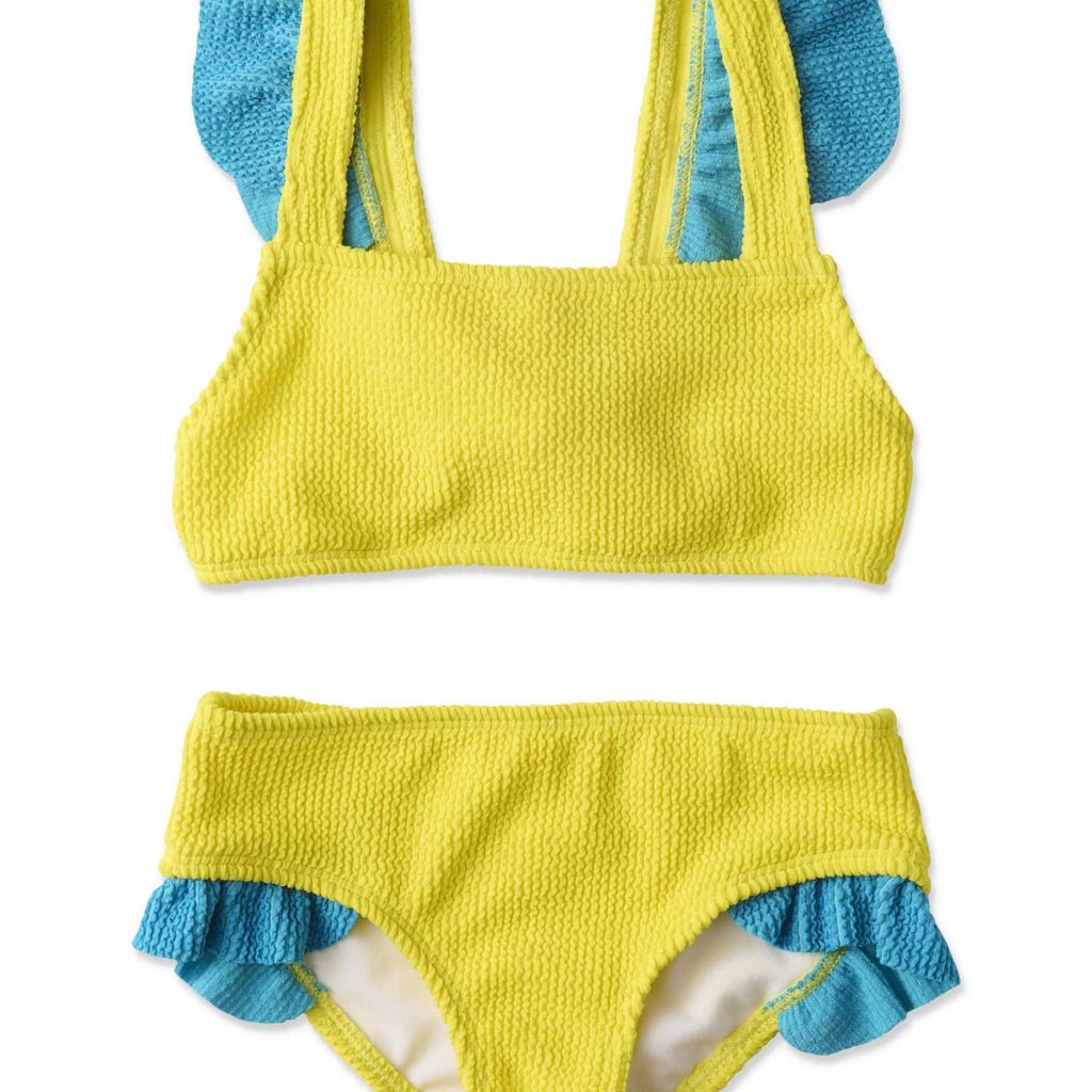 Kip & Co | Splash Crinkle Bikini - Cove. Beach Essentials