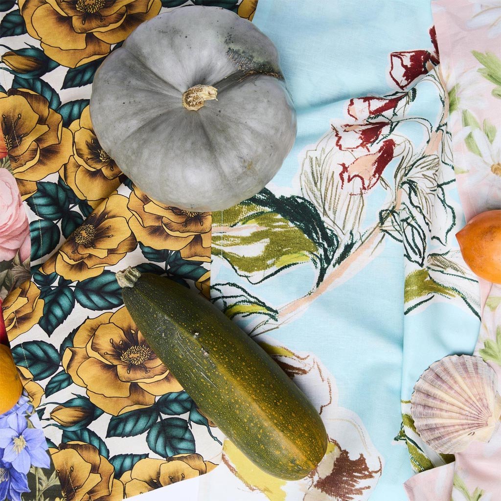 Kip & Co | Sweet Daisy Tea Towel - Cove. Beach Essentials