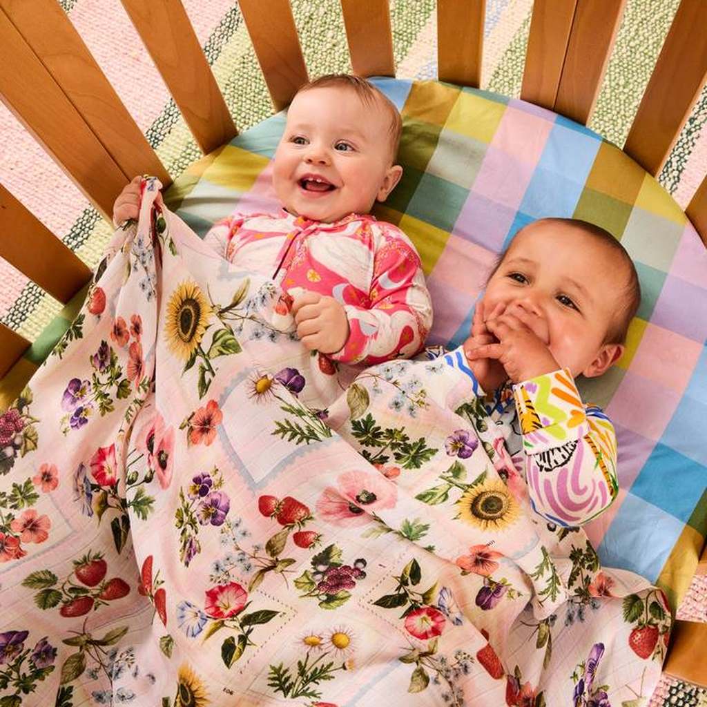 Kip & Co | Sweet Life Bamboo Swaddle - Cove. Beach Essentials