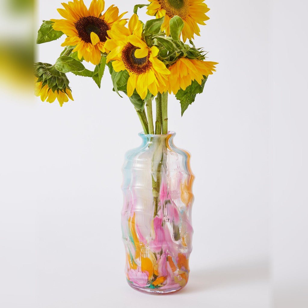 Kip & Co | Swirl Sorbet Tall Vase - Cove. Beach Essentials