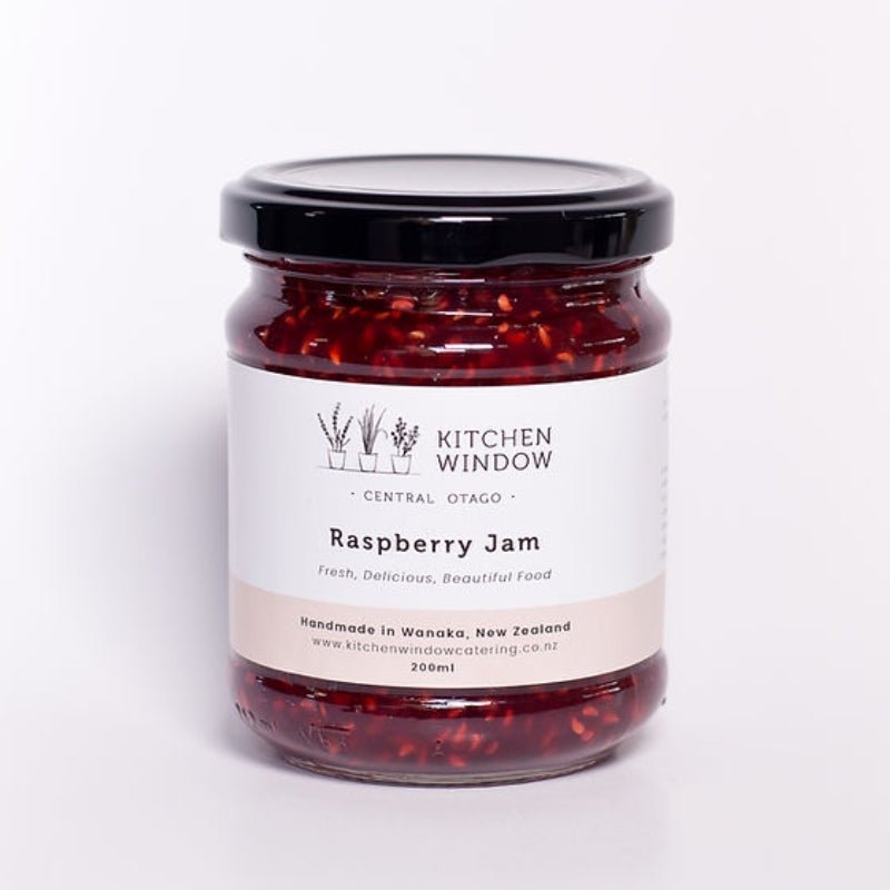 Kitchen Window Wanaka | 200ml Raspberry Jam - Cove. Beach Essentials