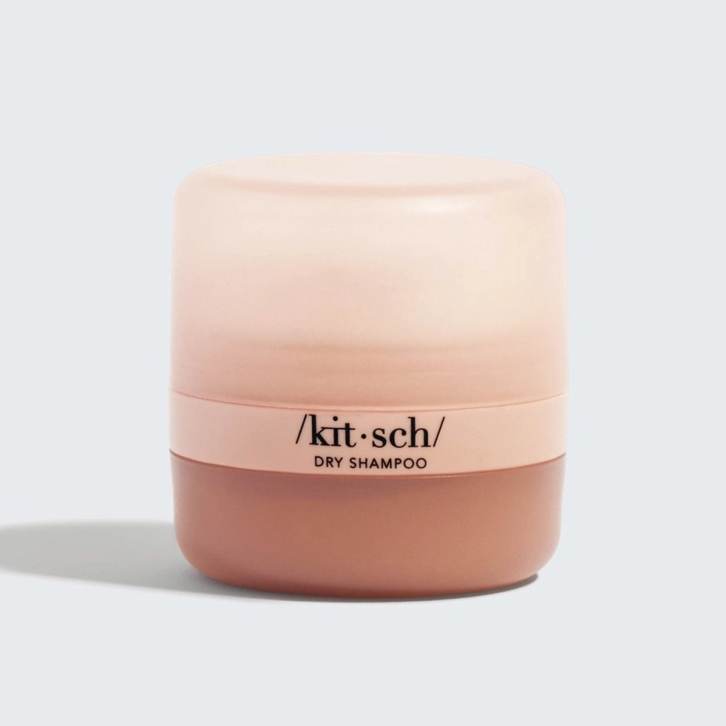 KITSCH | Light Volumising Rice Protein Dry Shampoo with Puff - Cove. Beach Essentials