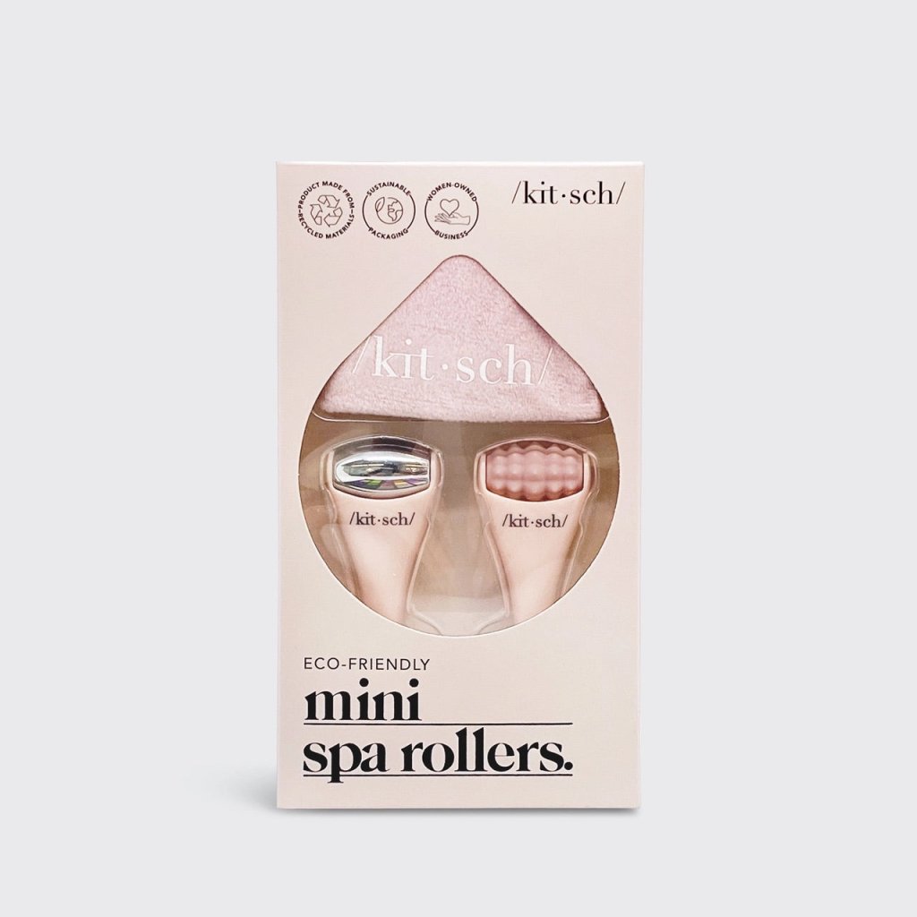KITSCH | Mini Spa Rollers 2pc Set - Cove. Beach Essentials