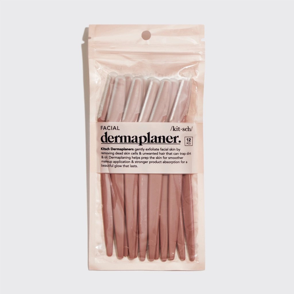 KITSCH | Recycled Plastic Dermaplaners 12pc Set - Terracotta - Cove. Beach Essentials