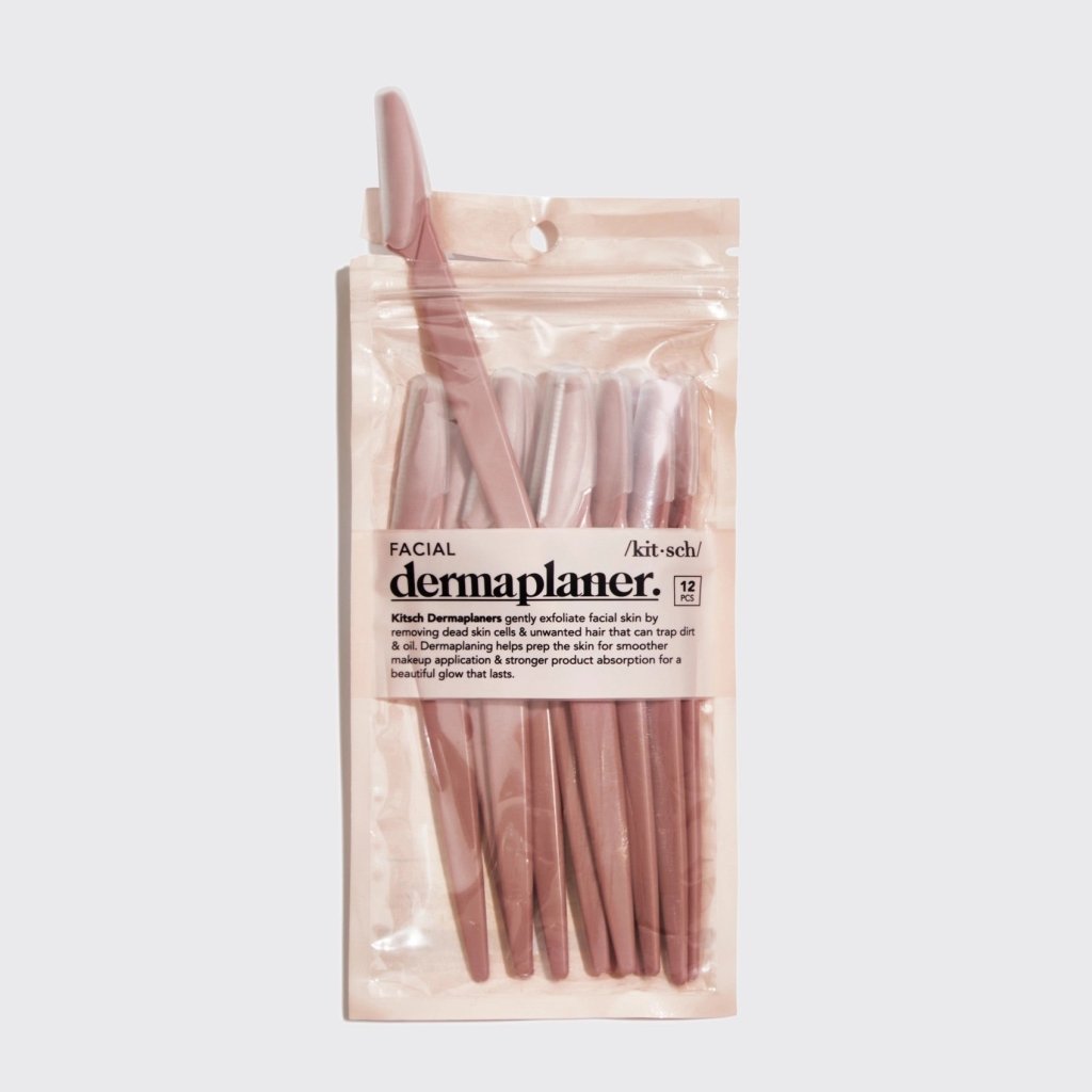 KITSCH | Recycled Plastic Dermaplaners 12pc Set - Terracotta - Cove. Beach Essentials