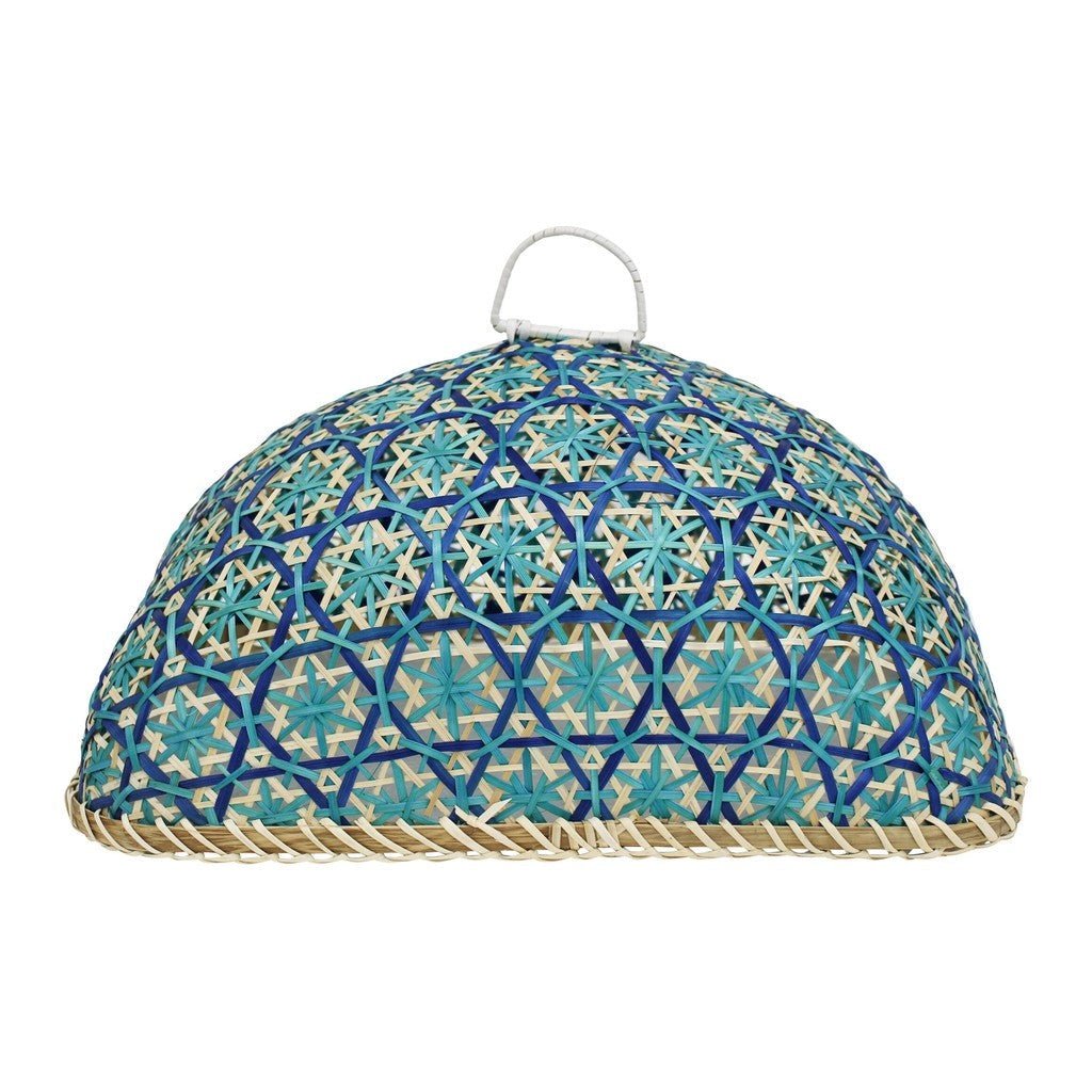 LaVida | Rectangle Food Cover Blue - Cove. Beach Essentials