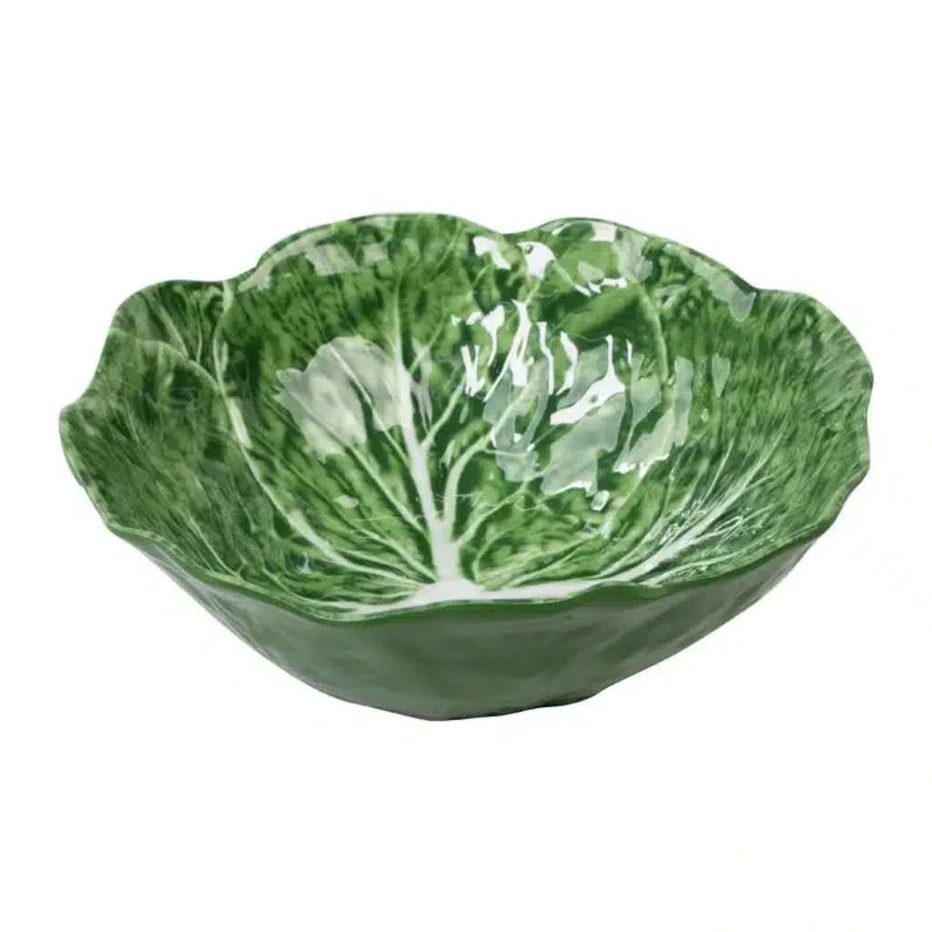 Le Forge | Melamine Cabbage Bowl Large 32cm Green - Cove. Beach Essentials