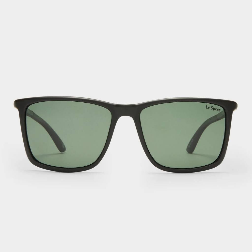 Le Specs Tweedledum Matte Black / Khaki Mono Polarized. - Cove. Beach Essentials