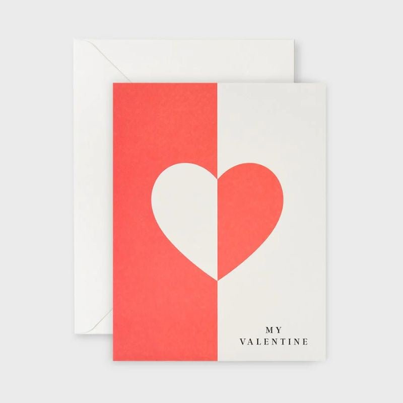 Lettuce | Card - My Valentine Mirror Heart - Cove. Beach Essentials