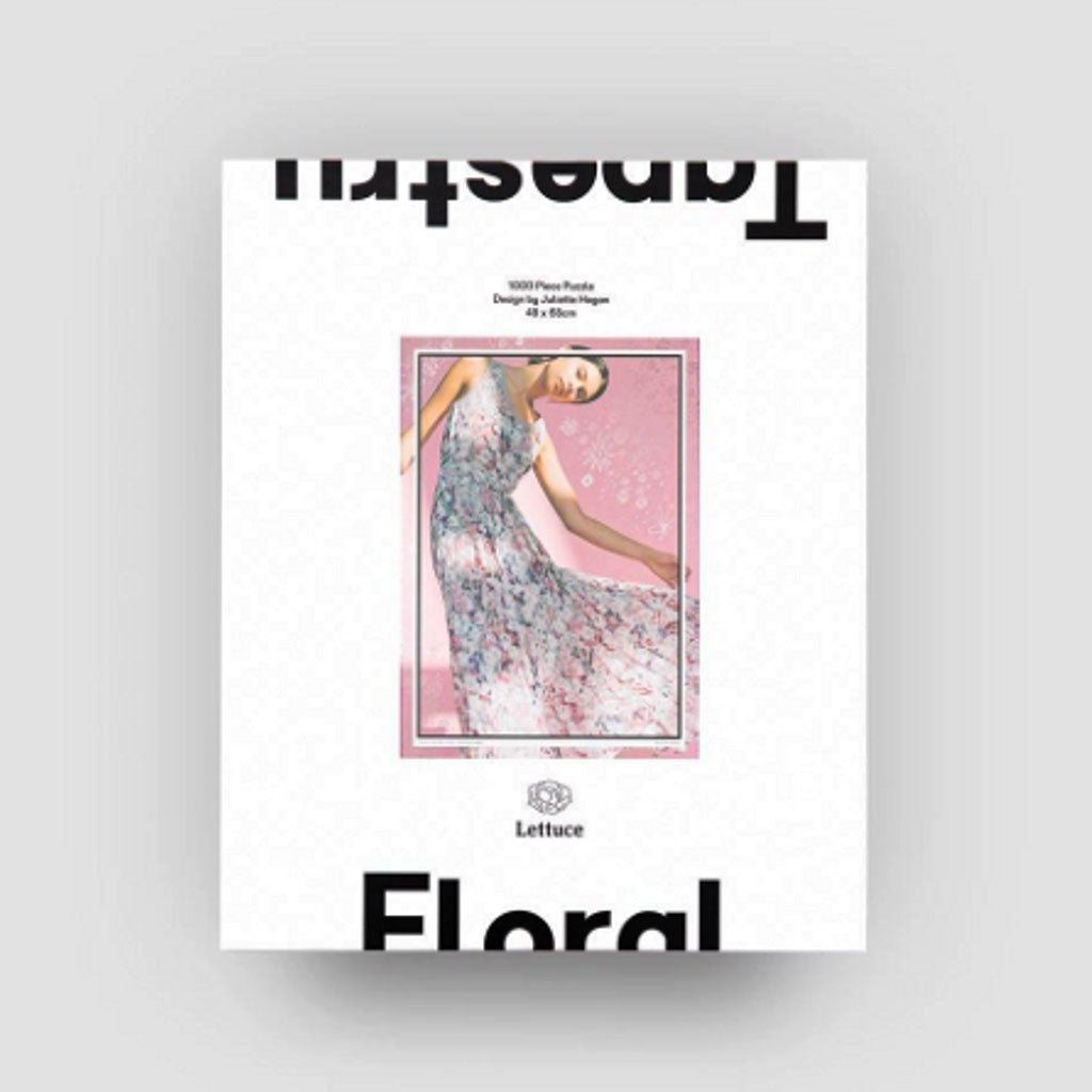 Lettuce | Puzzle Juliette Hogan Tapestry Floral - Cove. Beach Essentials