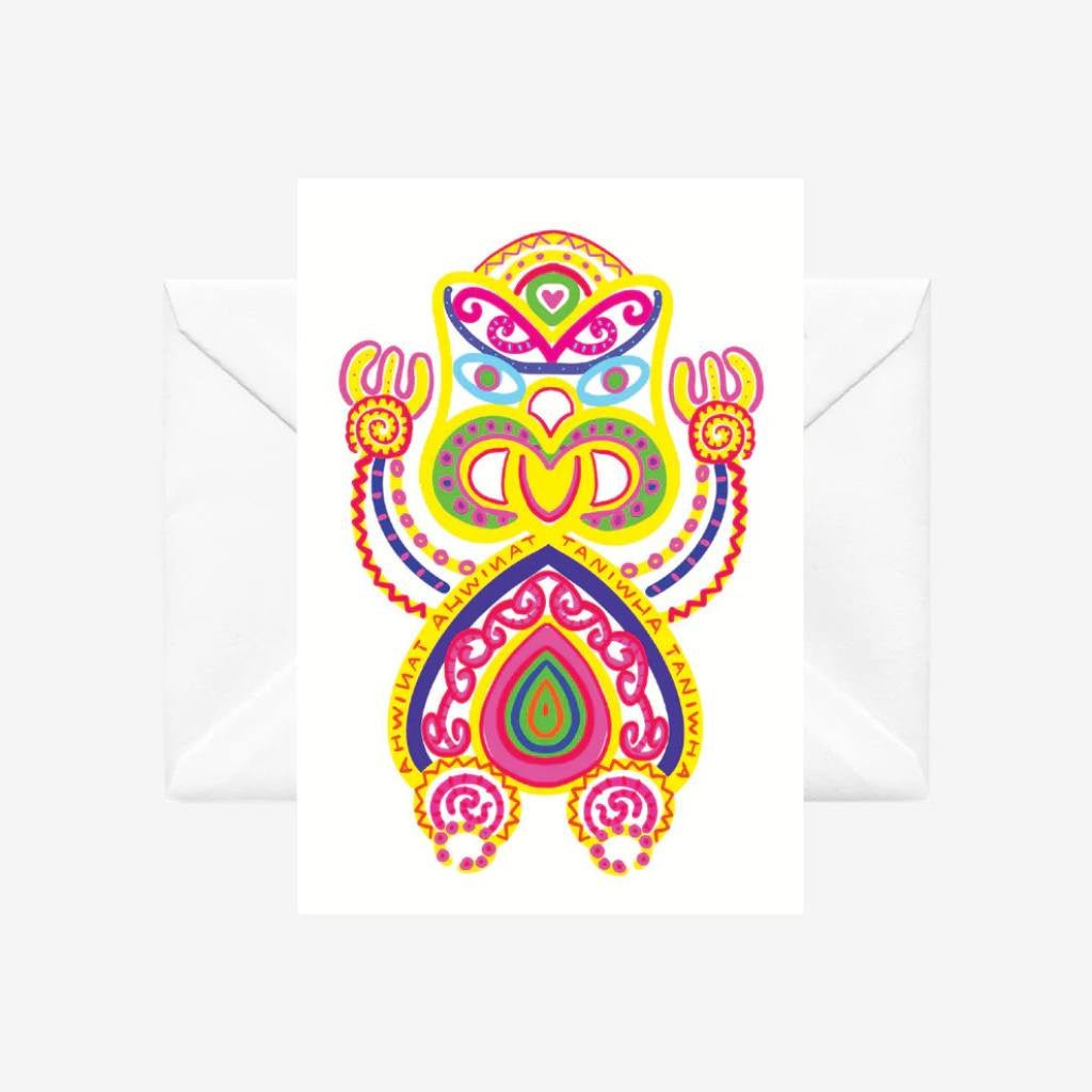 Lissy & Rudy | Taniwha Wheku Card - Cove. Beach Essentials