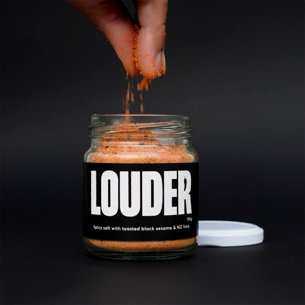 LOUDER Spicy Sesame Salt 115g - Cove. Beach Essentials