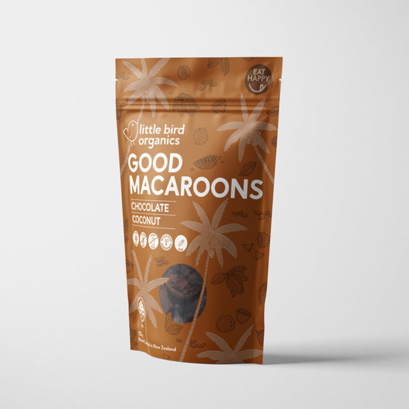 Little Bird Organics | Good Macaroons - Chocolate & Coconut