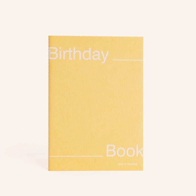 Made of Tomorrow | Birthday Book - Cove. Beach Essentials