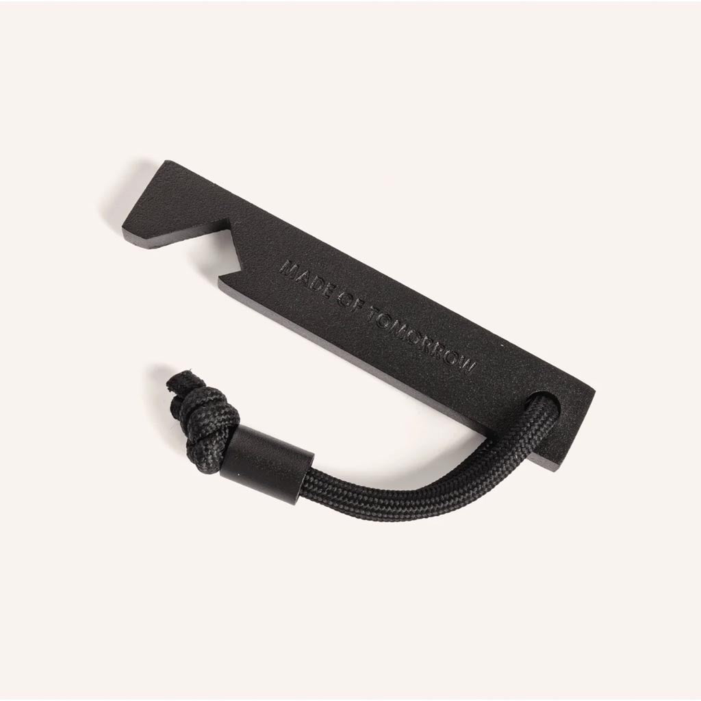 Made of Tomorrow Bottle Opener Black - Cove. Beach Essentials