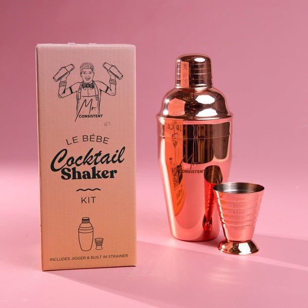 Mr Consistent | Le Bebe Shaker Rose Gold - Cove. Beach Essentials
