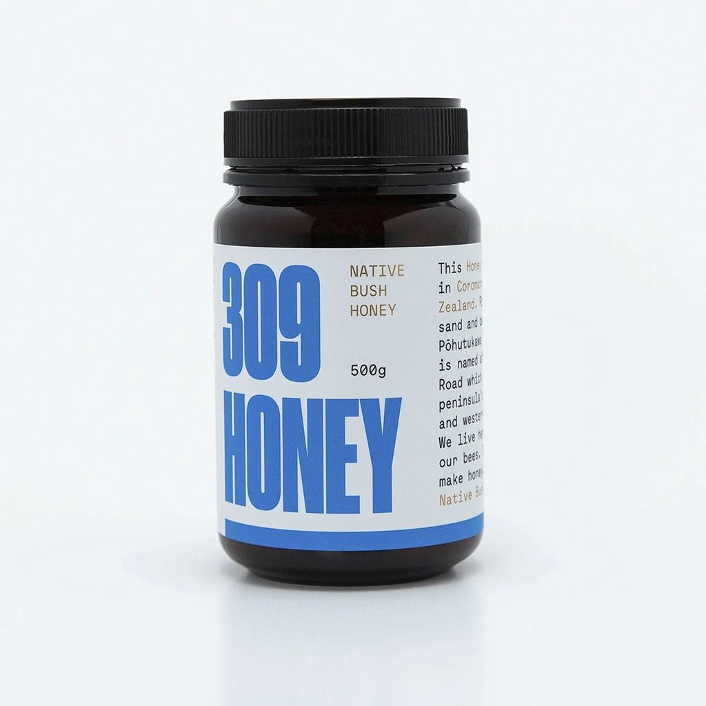 Native Bush Honey 500g | 309 Honey - Cove. Beach Essentials