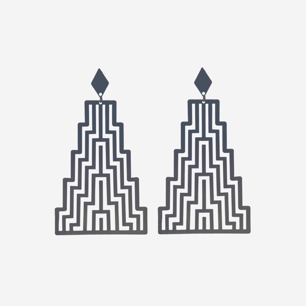 Nichola Earrings - Nga Uara - Rawe - Silver - Cove. Beach Essentials