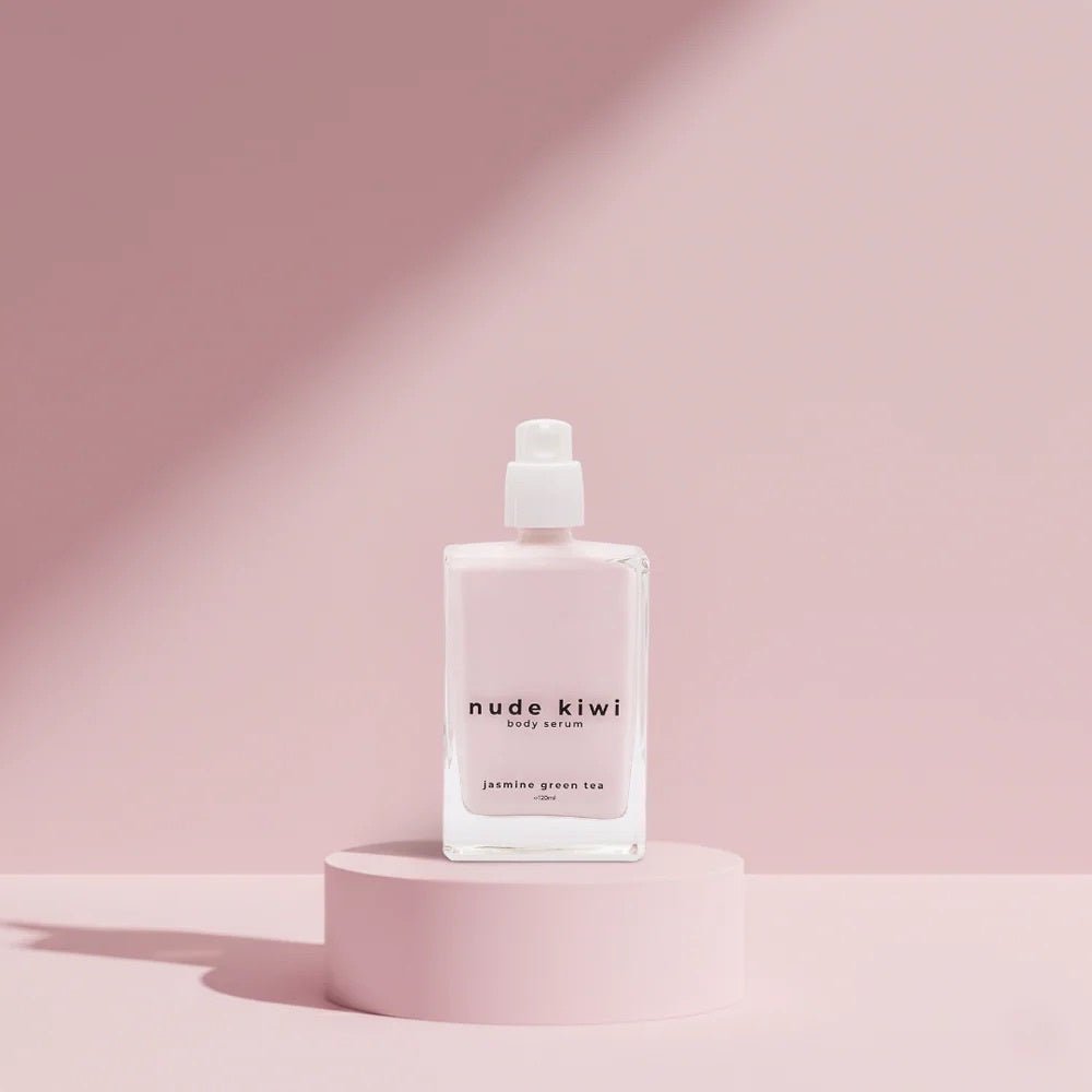 Nude Kiwi | Body Serum Jasmine Green Tea 120ml - Cove. Beach Essentials