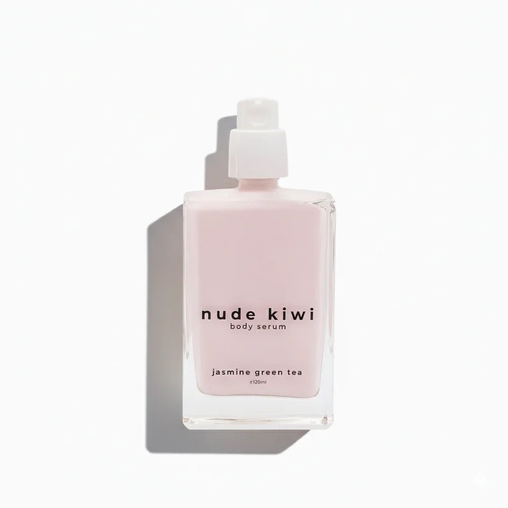 Nude Kiwi | Body Serum Jasmine Green Tea 120ml - Cove. Beach Essentials