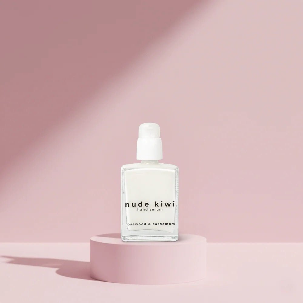 Nude Kiwi | Hand Serum Rosewood and Cardamom 50ml - Cove. Beach Essentials