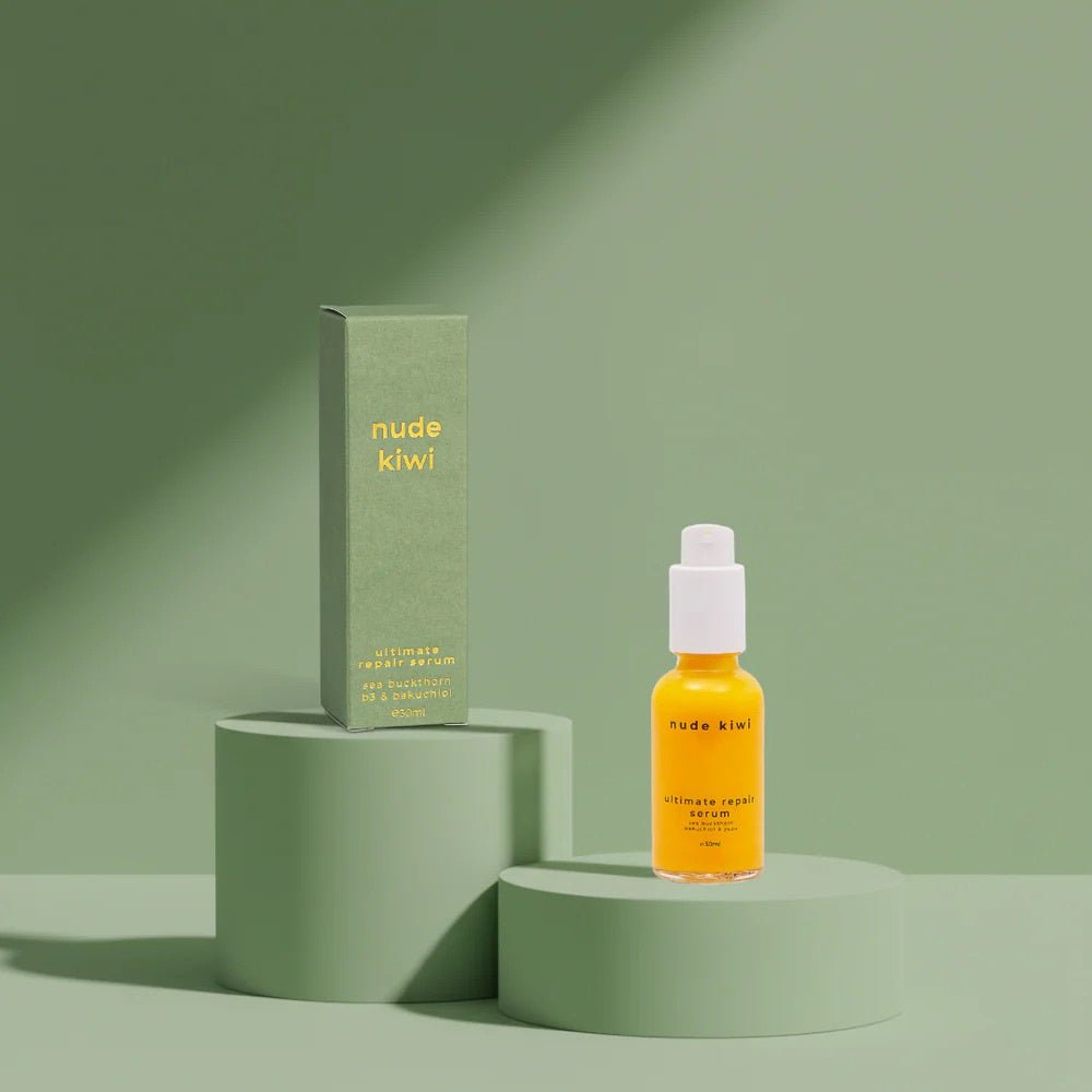 Nude Kiwi | Ultimate Repair Serum 30ml - Cove. Beach Essentials