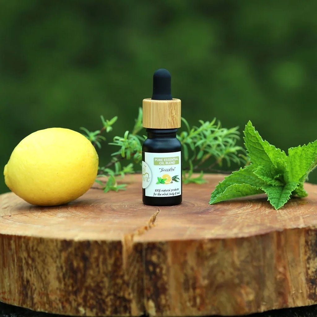 Nudi Point Pure Essential Oil Blends - Breathe - Cove. Beach Essentials