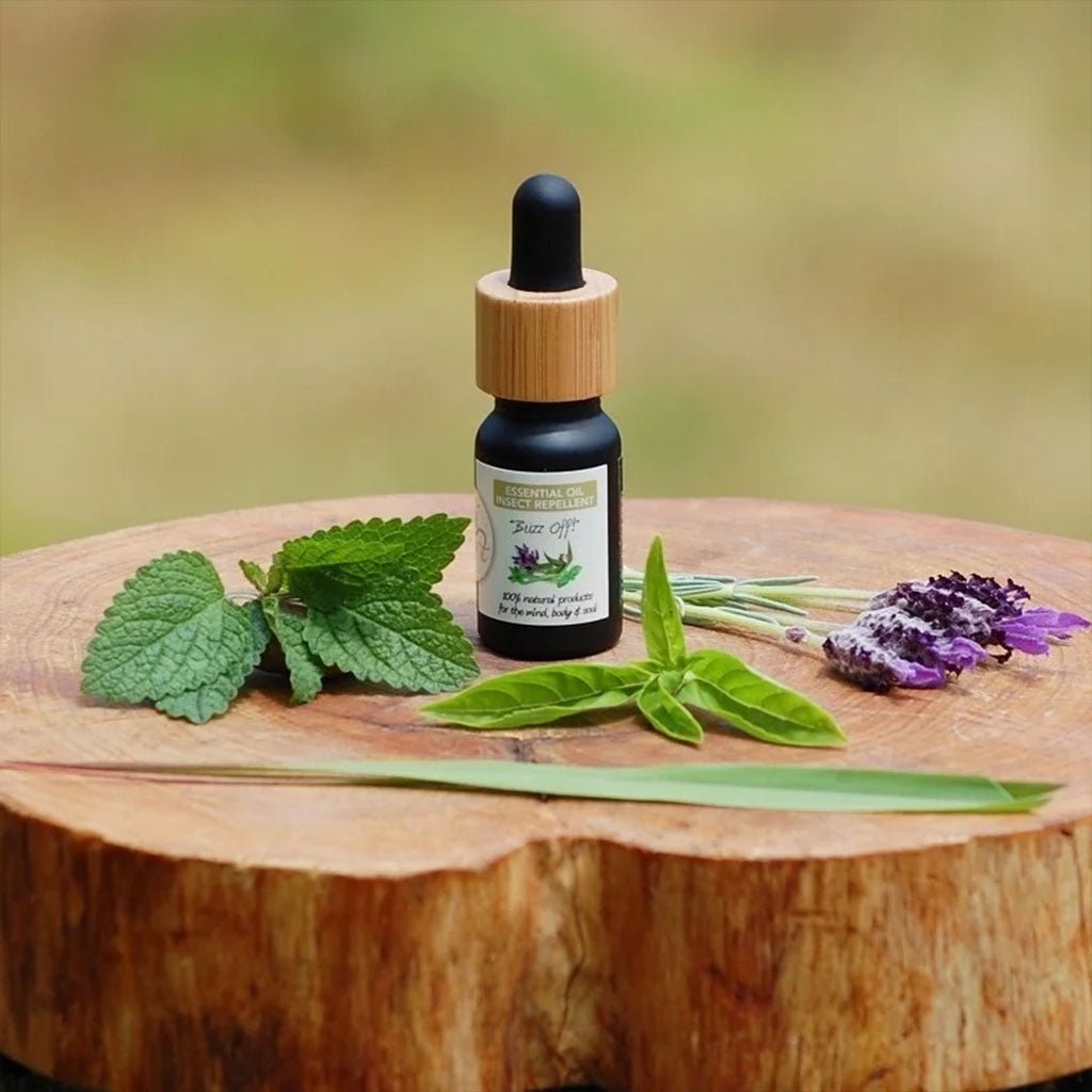 Nudi Point Pure Essential Oil Blends - Buzz Off - Cove. Beach Essentials
