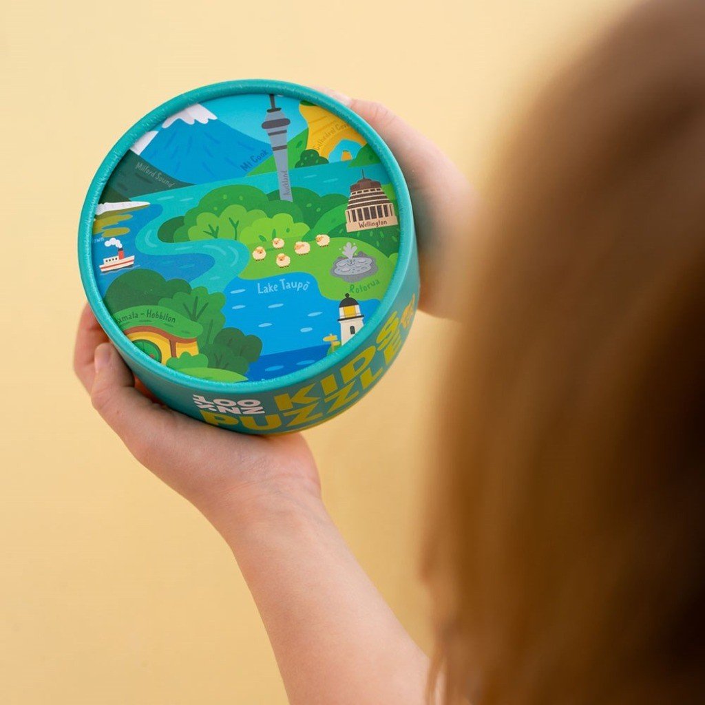 NZ Highlights Kids Puzzle - Cove. Beach Essentials