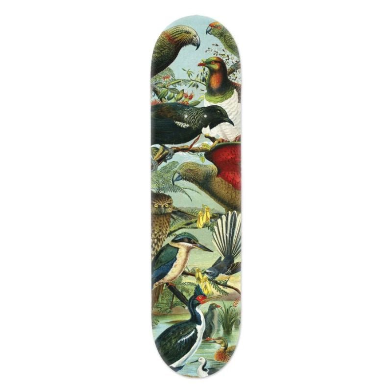 NZ Native Birds Skateboard Deck - Cove. Beach Essentials