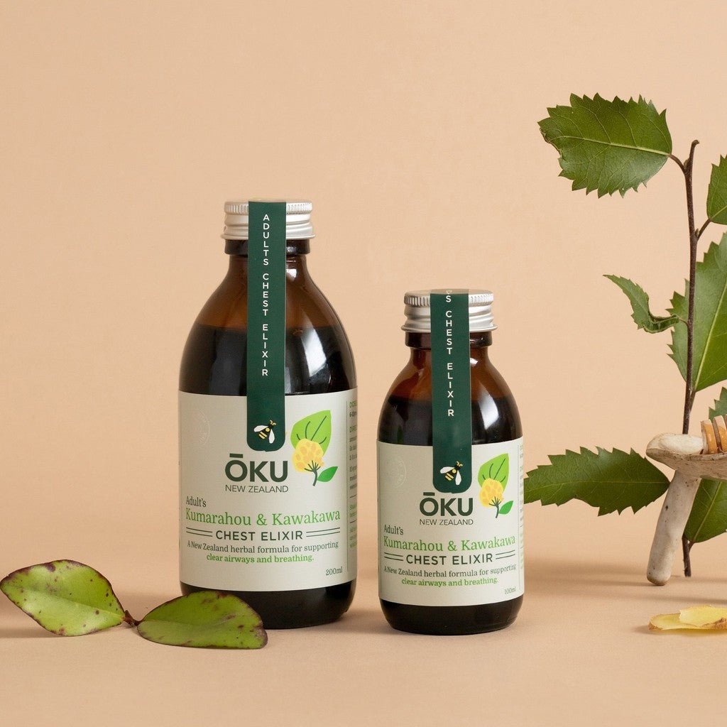 Oku | Chest Elixir 100ml Adult - Cove. Beach Essentials