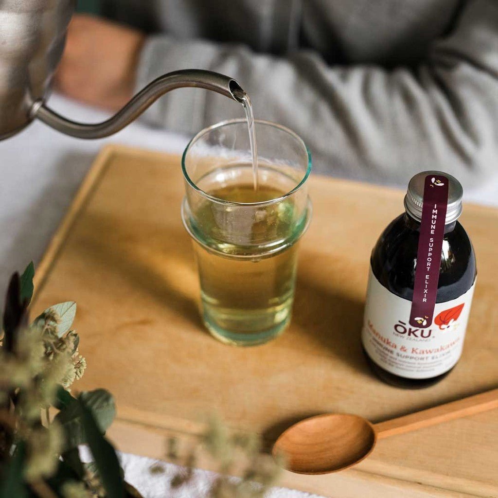 Oku | Immune Support Elixir 100ml - Cove. Beach Essentials