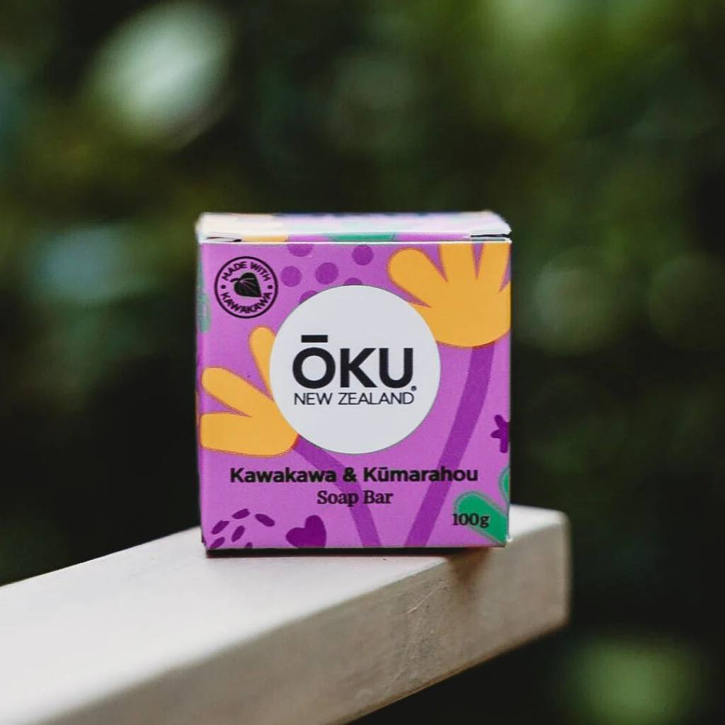 OKU | Kawakawa & Kumarahou Soap Bar - Cove. Beach Essentials