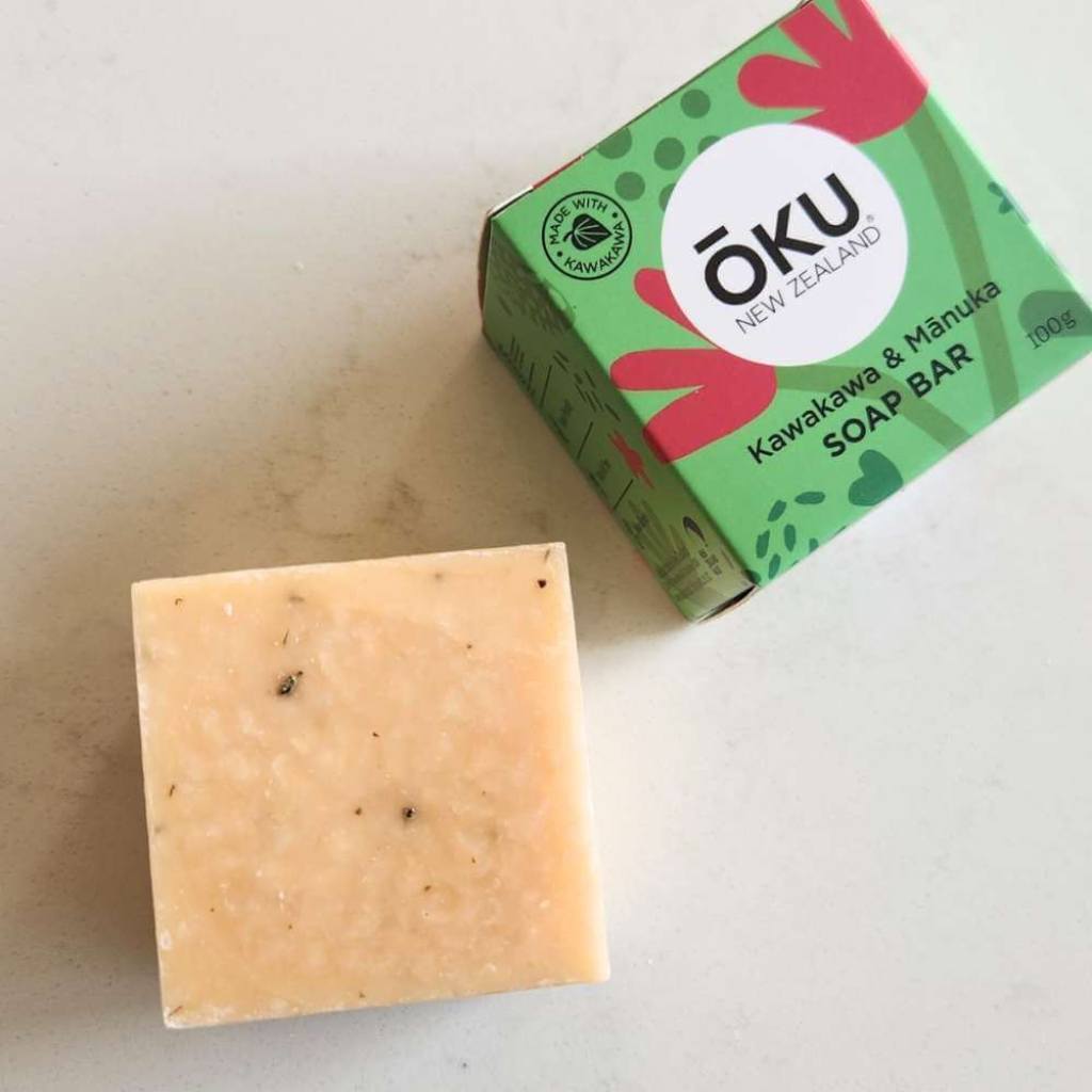 OKU | Kawakawa & Manuka Soap Bar - Cove. Beach Essentials