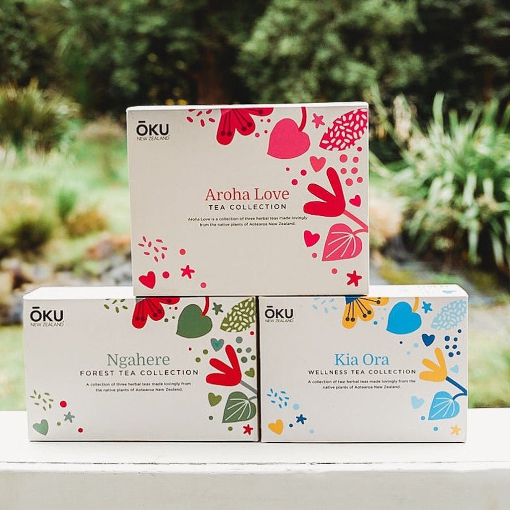 Oku | Printed Giftbox - Aroha Love - Cove. Beach Essentials