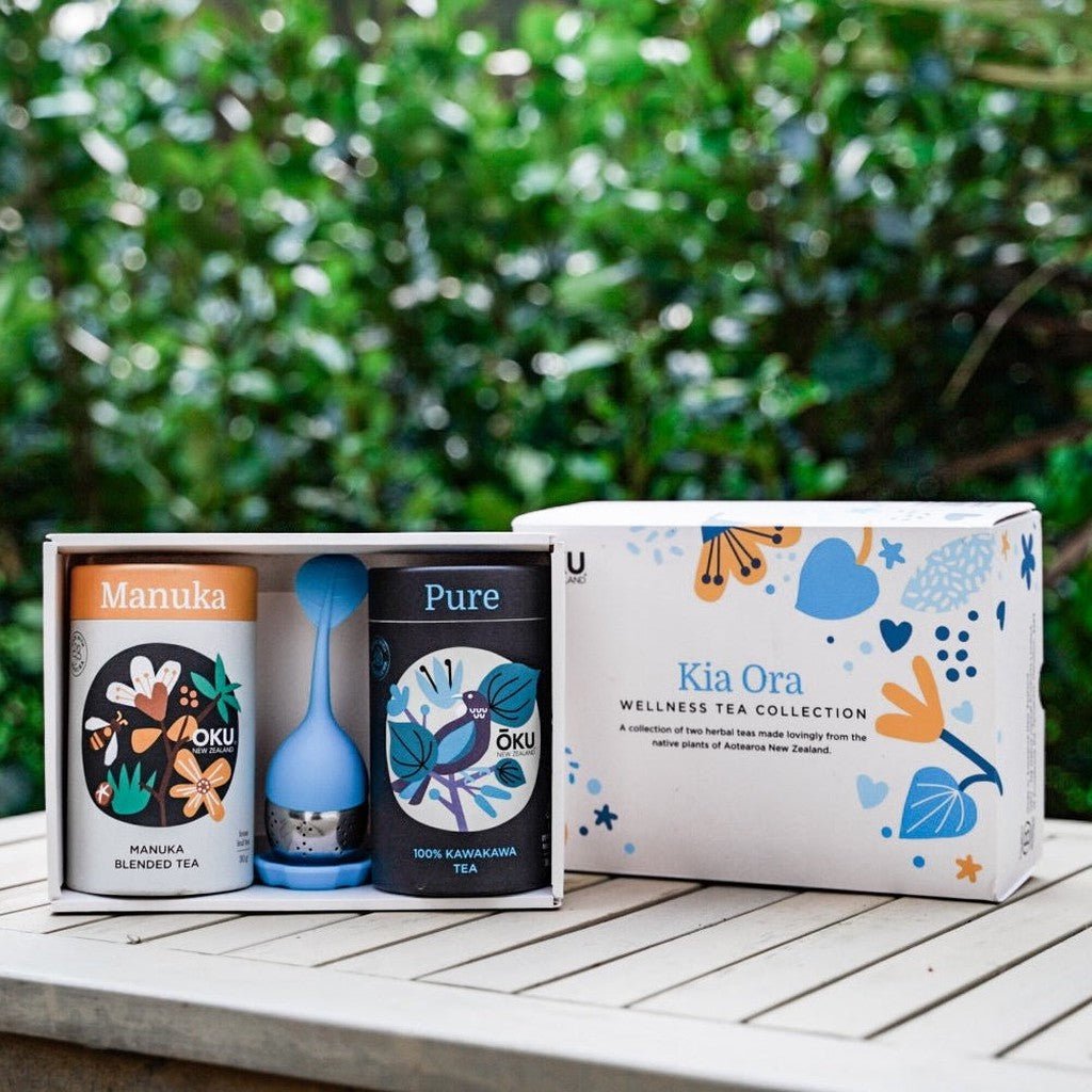 OKU | Printed Giftbox - KiaOra - Cove. Beach Essentials