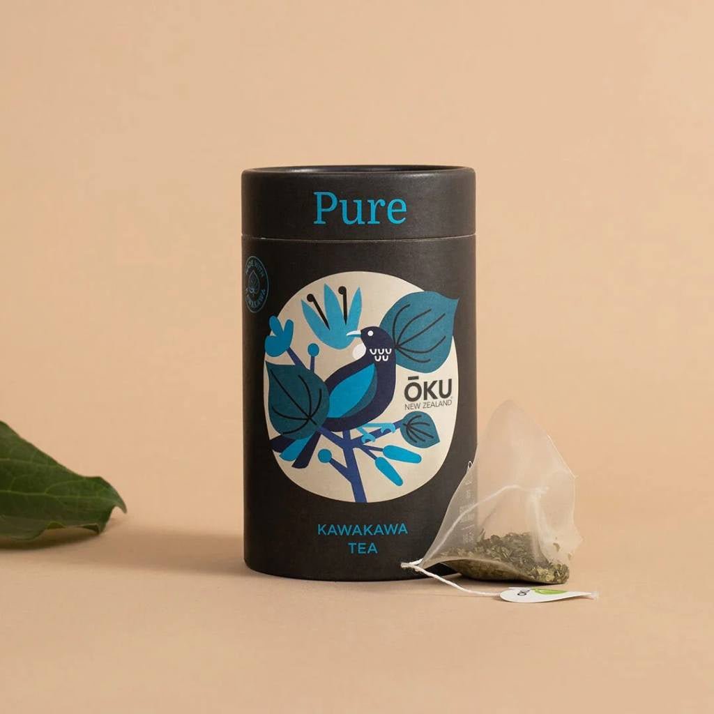 OKU | Tea Tube / Pure / 15 teabags - Cove. Beach Essentials