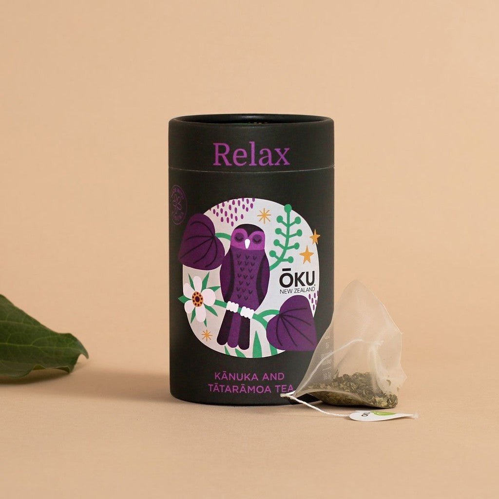 OKU | Tea Tube / Relax / 15 teabags - Cove. Beach Essentials