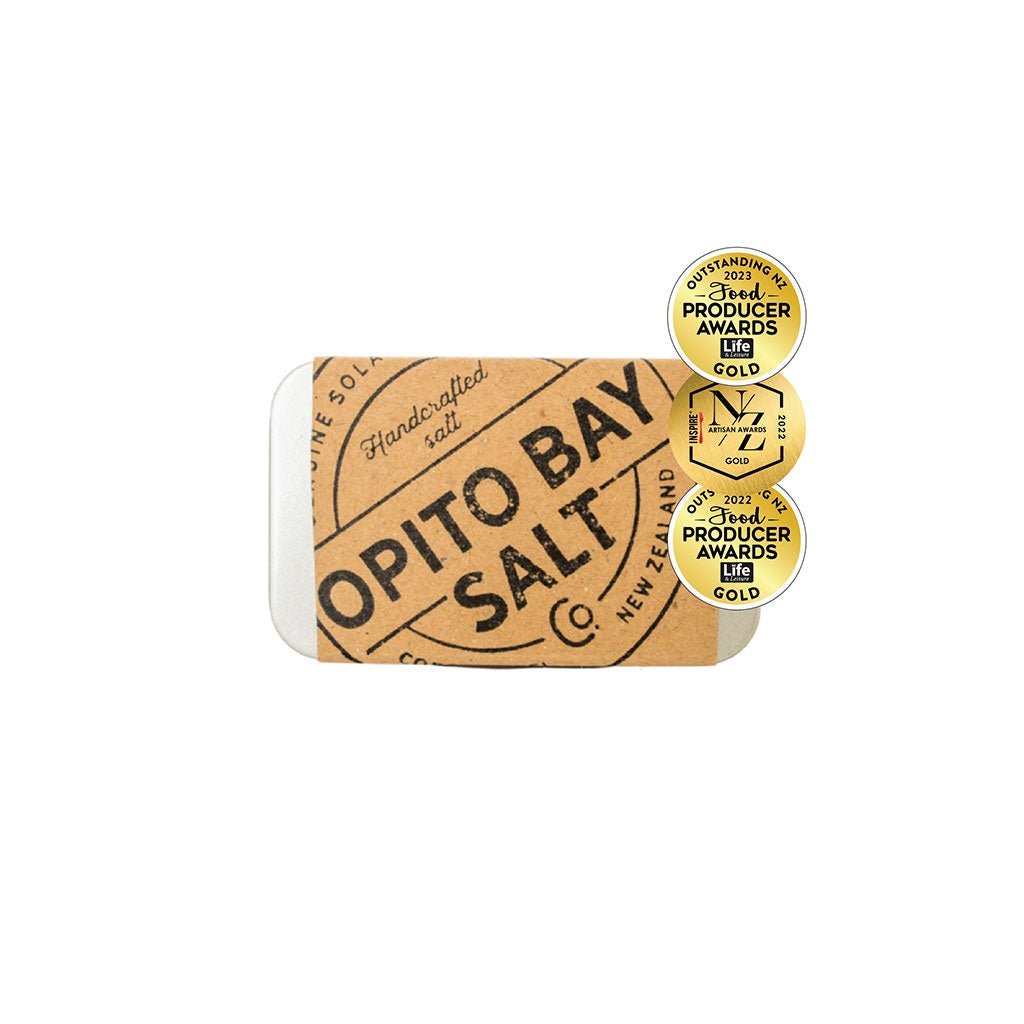Opito Bay Pocket Travel Tin Salt Natural - Cove. Beach Essentials