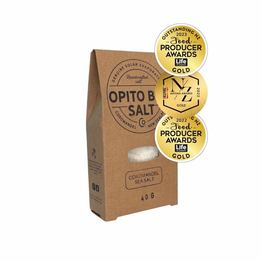 Opito Bay Salt Natural Sea Salt 50g - Cove. Beach Essentials
