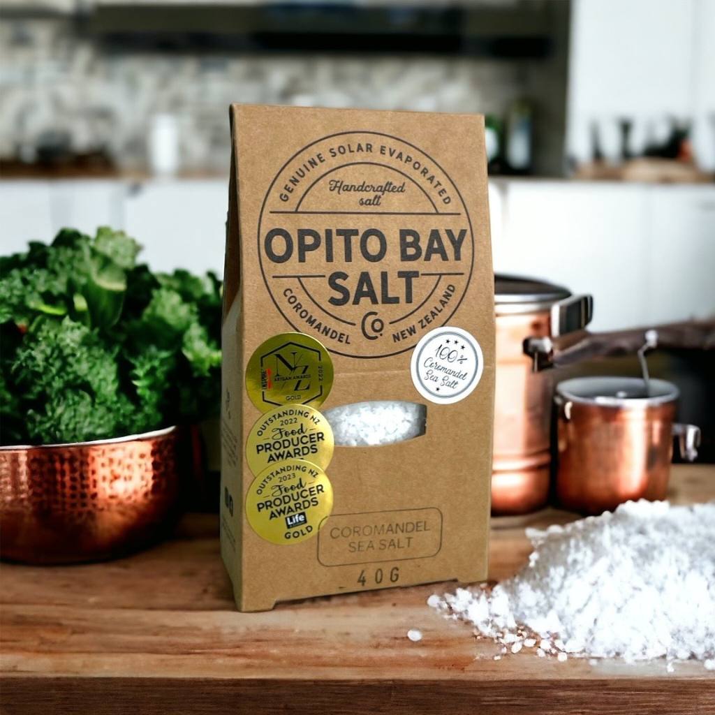 Opito Bay Salt | Natural Sea Salt - Addiction Pack 160g - Cove. Beach Essentials