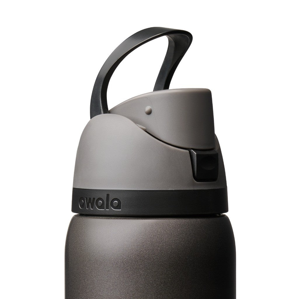 Owala FreeSip Water Bottle 945ml Nailed It with the carry loop up
